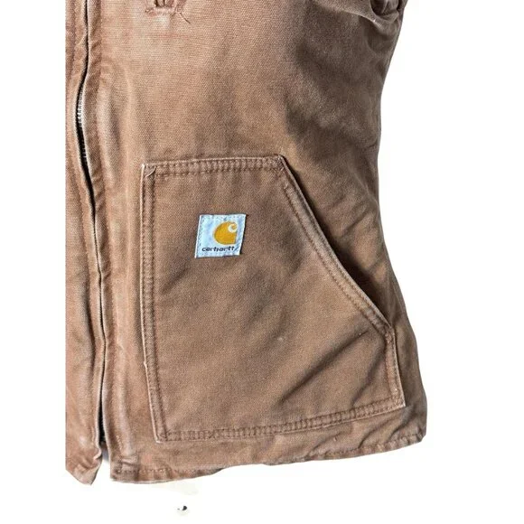 Y2K Carhartt duck vest for women Size XS/S - Picture 5 of 12